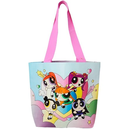 NewJeans - Sac réutilisable THE POWERPUFF GIRLS x NJ M white