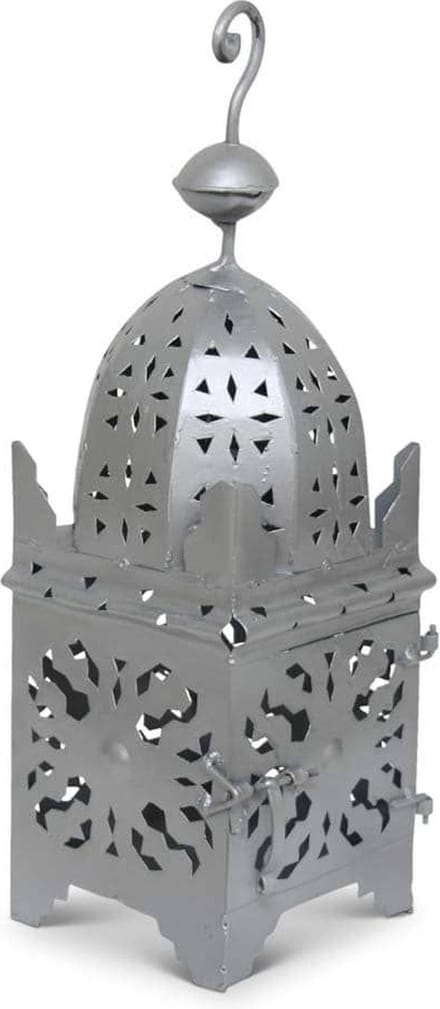 Safaary - Marokkaanse Lantaarn Zilver Medium Arub