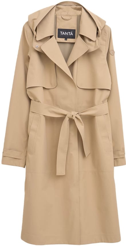 Beige regenjas / trenchcoat Tage van Tantä XL