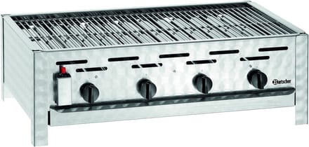 Combi-Tafelbraadgrill - Gas - 4-Pits - Bartscher 1062503 - Horeca & Professioneel