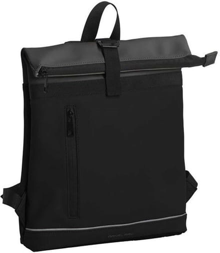 Daniel Ray Waterproof Rolltop Rugzak Seattle Black/LT Grey