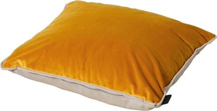 Madison - Sierkussen Velvet Yellow, Panama Linnen - 45X45 - Geel