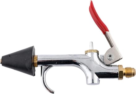 Perslucht Mondstuk - Reinigingsaccessoire - Auto Onderhoud - Efficiënte Reiniging - 13 x 7.5 x 4 cm - Metaal