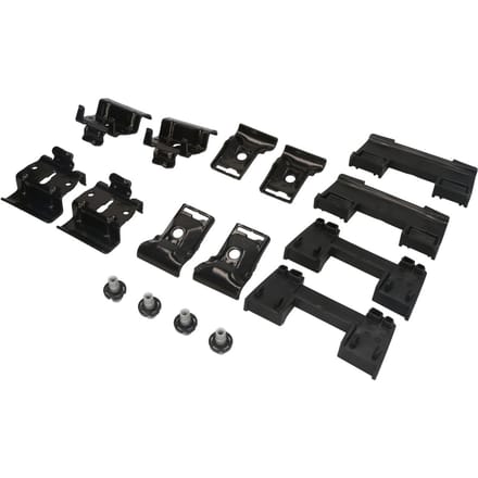 Thule Kit 186112 Flush Rail 4-pack montagekit voor dakdragersysteem zwart