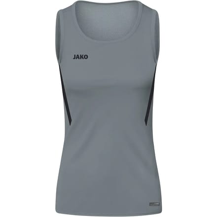 Jako Challenge Tanktop Dames - Zwart / Steengrijs | Maat: 42