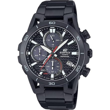 Casio Edifice Heren Zwarte Horloge EFS-S640DC-1AVUEF