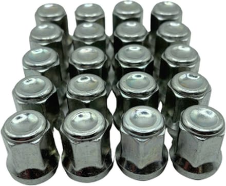 Dragonslock Moeren - Moeren Set Volvo V50 - Verzinkt - 20 st.- M12x1,5 - Draadlengte 27mm - Hex 18