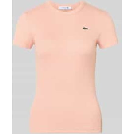 Slim Fit T-shirt van puur katoen