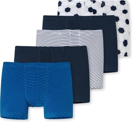Schiesser 5 PACK Shorts Jongens Onderbroek - 95/5 Multipacks