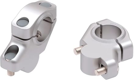 Hepco Becker Honda Nx 500 24-25 Stuurverhoger Zilver
