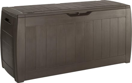 Keter HOLLYWOOD - Kussenbox - voor buiten - 270L - bruin