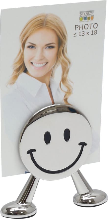 Deknudt Frames fotohouder S59NX1 - zilverkleurig - smiley