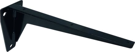 Bladsteun model F Zwart (RAL 9005)