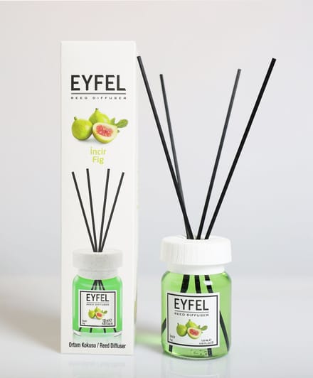 EYFEL - REED DIFFUSER - GEURSTOKJES - HUISPARFUM - FIG - 120ML