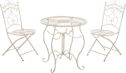 CLP Indra - Bistro set antiek/creme