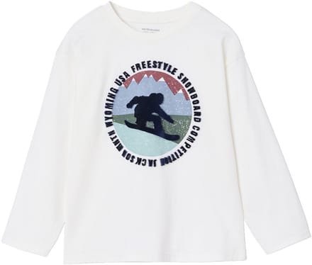 Vertbaudet T-shirt voor jongens met print op de voorkant