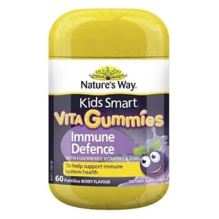 Kids Smart Vita Gummies Immune Defence 60 pastilles