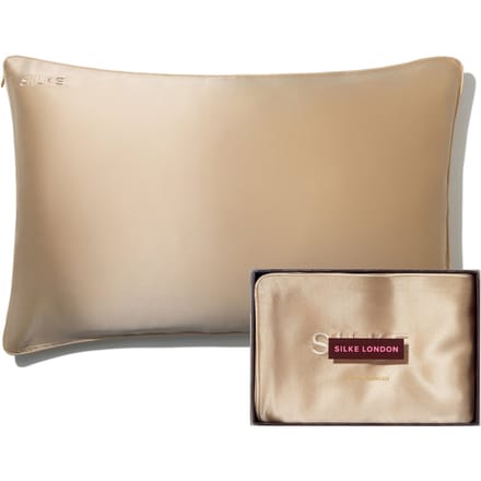 SILKE Silk Pillowcase - Queen - Caramel