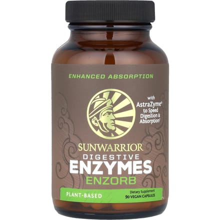 Sunwarrior, Enzymes Digestives, Enzorb, 90 Gélules Végétales