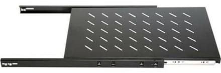 DSIT Uitschuifbaar legbord voor 450mm diepe wandkasten - 1U - serverbehuizing - serverrack - ook geschikt voor flightcases