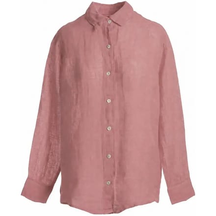 Dames lange mouw blouse in gaas Haris Cotton Essentials