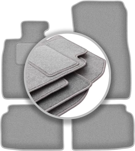 Grijze automatten voor: BMW 7 F01 sedan (2008-2015)