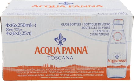 Aqua Panna koolzuurvrij 25cl Doos 24 stuks
