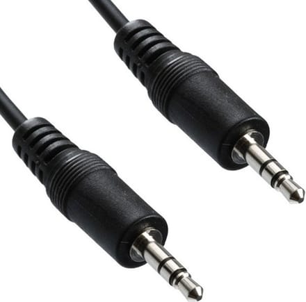 Trevi CN 3405 audio kabel 1,3 m 3.5mm Zwart