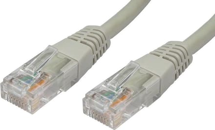 Internetkabel - Cat 5e UTP-kabel - 30 m - grijs
