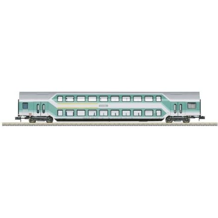 MiniTrix 18419 N dubbeldeksrijtuig DABz 755m 1e/2e klas van de DB AG