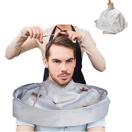 DIY Haar Knippen Mantel Paraplu Cape Salon Kapper Thuis Stylisten Kapsel zilver