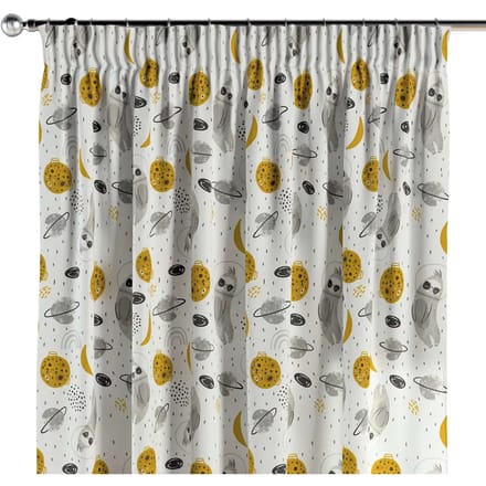 Geplooid gordijn Yellow Tipi Magic Collection 51x102"