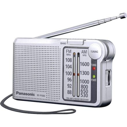 Panasonic RF-P150DEG-S Private Radio Zilver - AM/FM - Mono