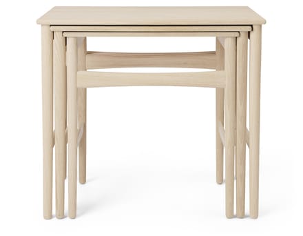 Carl Hansen & Søn CH004 Nesting Tables s - eiken gezeept