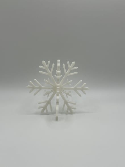 Snowflake Ornament - 6-pack