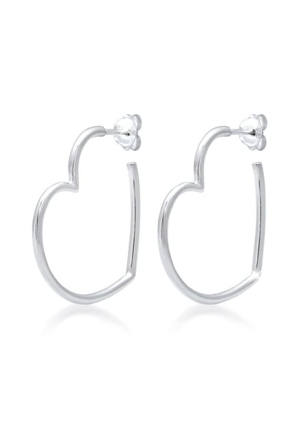Elli Oorbellen Hartje Filigraan 925 Sterling Zilver