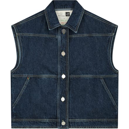 Mud Jeans Van Vest - Starry Blue Taglia: S | Gilet Outlet | Donna | Blu