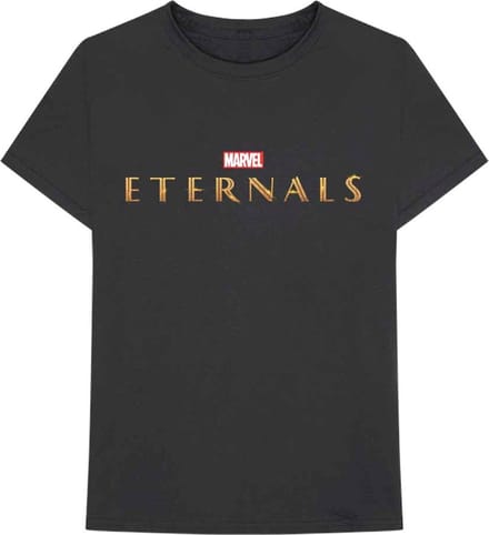 Marvel Eternals - Logo Heren T-shirt - M - Zwart