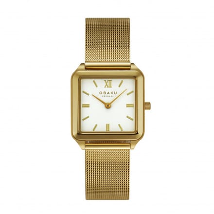 Obaku Horloge V309LXGWMG Graf Gold