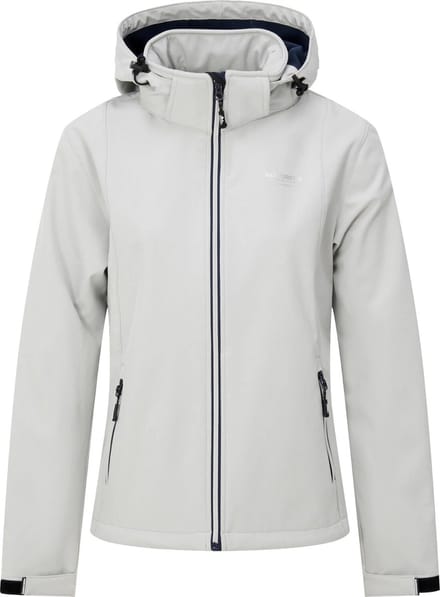 Nordberg Rinda - Softshell Outdoor Zomerjas Dames - Off White - Maat M