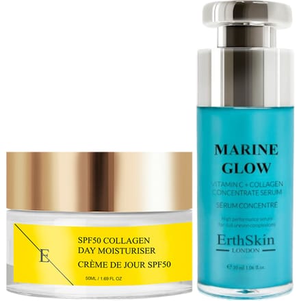 Sea Shine Vitamine C + Collageen Concentraat Serum 30ml + SPF 50 Collageen Dagcrème 50ml