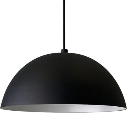 Bamyum Hanglamp Vintage E27 26cm Zwart Metalen Lamp