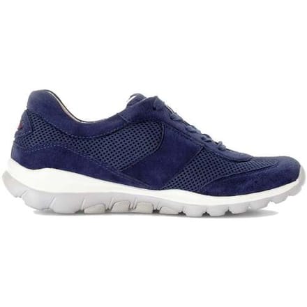 Gabor rollingsoft sensitive 86.966.36 - dames rollende wandelsneaker - Blauw - maat 36 (EU) 3.5 (UK)