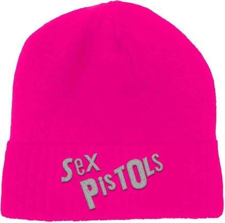 Sex Pistols - Logo Beanie Muts - Roze