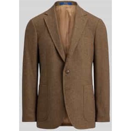 modern fit colbert met wol model 'HERRINGBONE'