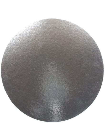 Taartkarton Zilver/Wit Ø18cm 50st.