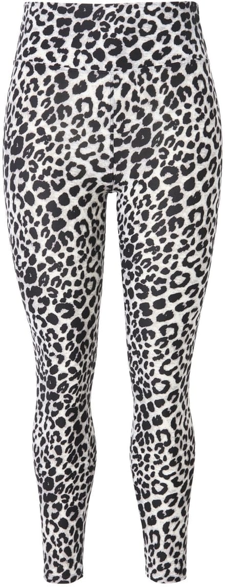 Studio Untold - Dames - Legging tight shape luipaardprint - Off-white - Maat 58+