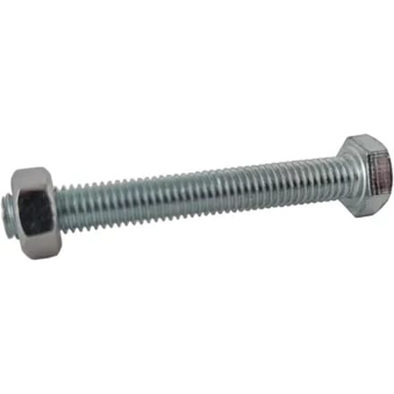 Sencys Zeskantbout Met Moer - Staal - M4x10 Mm
