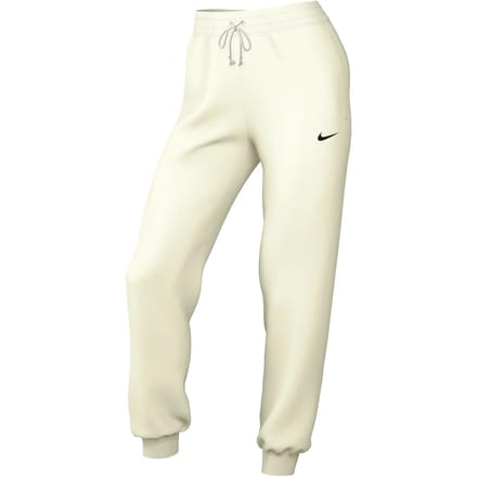 Nike sportswear phoenix fleece broek in de kleur ecru.