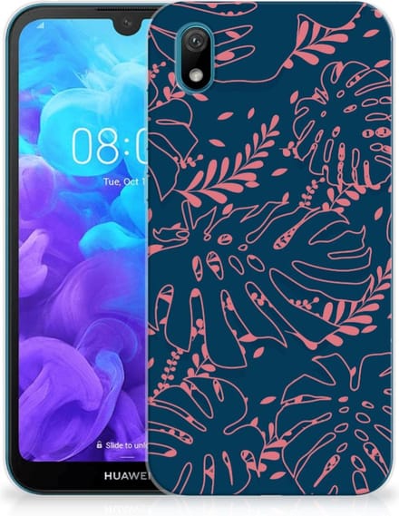 Huawei Y5 (2019) TPU Case Palm Leaves